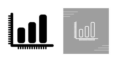 icône de vecteur de graphique à barres