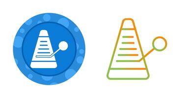 icône de vecteur de métronome