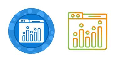 icône de vecteur d & # 39; analyse