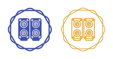 icône de vecteur de haut-parleurs