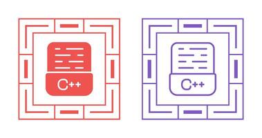 icône de vecteur de langage de programmation