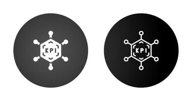 clé performance indicateurs vecteur icône