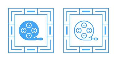icône de vecteur de rallonge