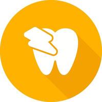 icône de vecteur de maux de dents
