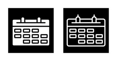 icône de vecteur de calendrier