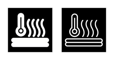 thermique vecteur icône