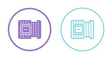 icône de vecteur de processeur