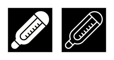 icône de vecteur de thermomètre