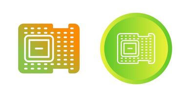 icône de vecteur de processeur
