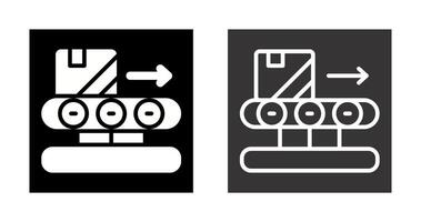 icône de vecteur de bande transporteuse