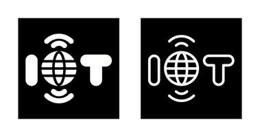 l'Internet de des choses vecteur icône