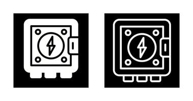 icône de vecteur de panneau électrique