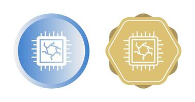 icône de vecteur de processeur