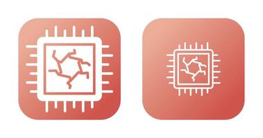 icône de vecteur de processeur