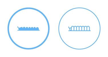 icône de vecteur de chenille