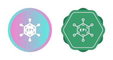 clé performance indicateurs vecteur icône