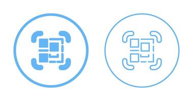 qr code scanner vecteur icône