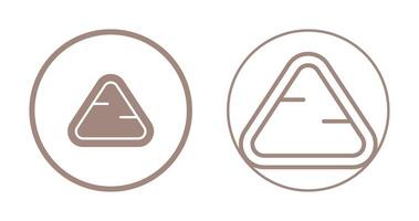 icône de vecteur de triangle