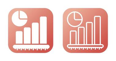 icône de vecteur de graphique à barres