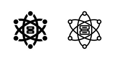 icône de vecteur de science des données