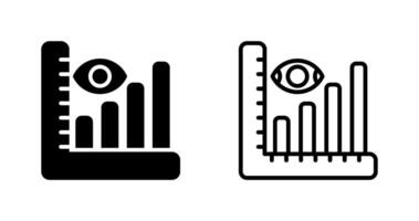 descriptif analytique vecteur icône