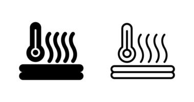 thermique vecteur icône