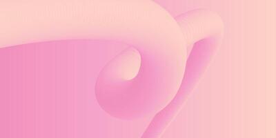 abstrait 3d liquide fluide rose Couleur Contexte. Créatif minimal sphère des balles ou bulle branché coloré pente conception pour couverture brochure, prospectus, affiche, bannière la toile. vecteur