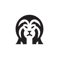 Lion logo conception vecteur modèle, logo mascotte