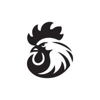 poulet tête logo conception modèle, poulet coq symbole vecteur