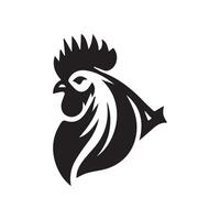 poulet tête logo conception modèle, poulet coq symbole vecteur