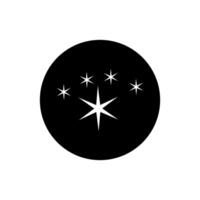 scintille icône vecteur. scintillement étoiles illustration signe. brillant éclater symbole. étoile logo. vecteur