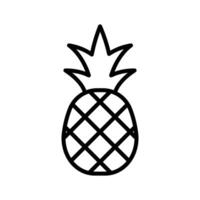 ananas icône vecteur conception modèle dans blanc Contexte