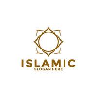 moderne islamique luxe logo vecteur modèle, musulman logo icône