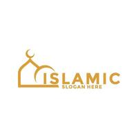 moderne islamique luxe logo vecteur modèle, musulman logo icône