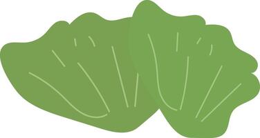 vert feuillu légume vecteur illustration conception