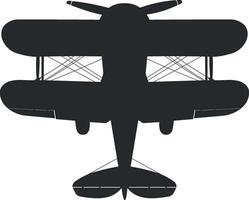 noir avion silhouette sans pour autant motif vecteur