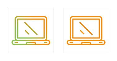 icône de vecteur d & # 39; ordinateur portable