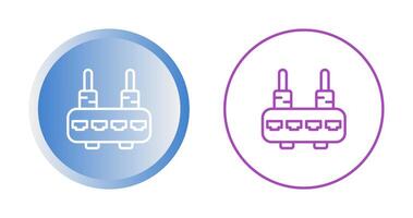 icône de vecteur de routeur