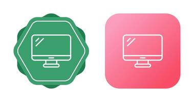 icône de vecteur de moniteur