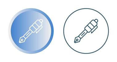 icône de vecteur de stylo plume