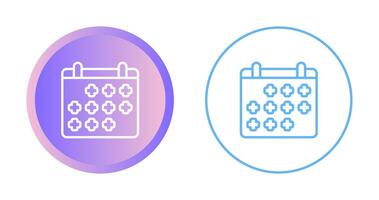 icône de vecteur de calendrier