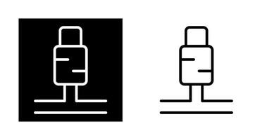 icône de vecteur de câble usb