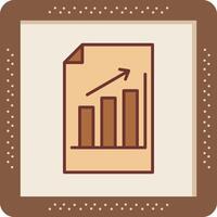 icône de vecteur de graphique à barres