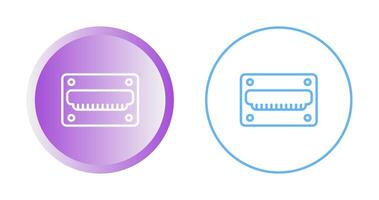 hdmi vecteur icône
