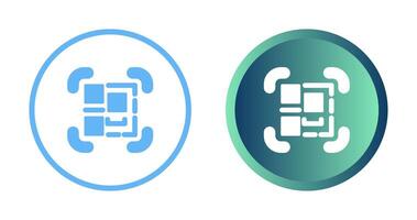 qr code scanner vecteur icône
