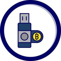 icône de vecteur usb