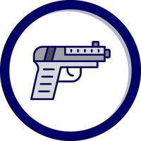 icône de vecteur de pistolet