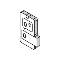 question et répondre isométrique icône vecteur illustration