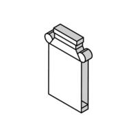 lait peut isométrique icône illustration vectorielle vecteur