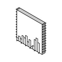 Stock graphique isométrique icône vecteur illustration